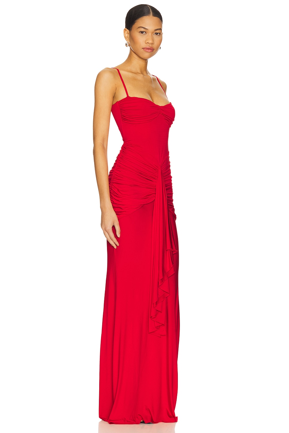 chinese dress ladies Women's Mixed Print Maxi Dress