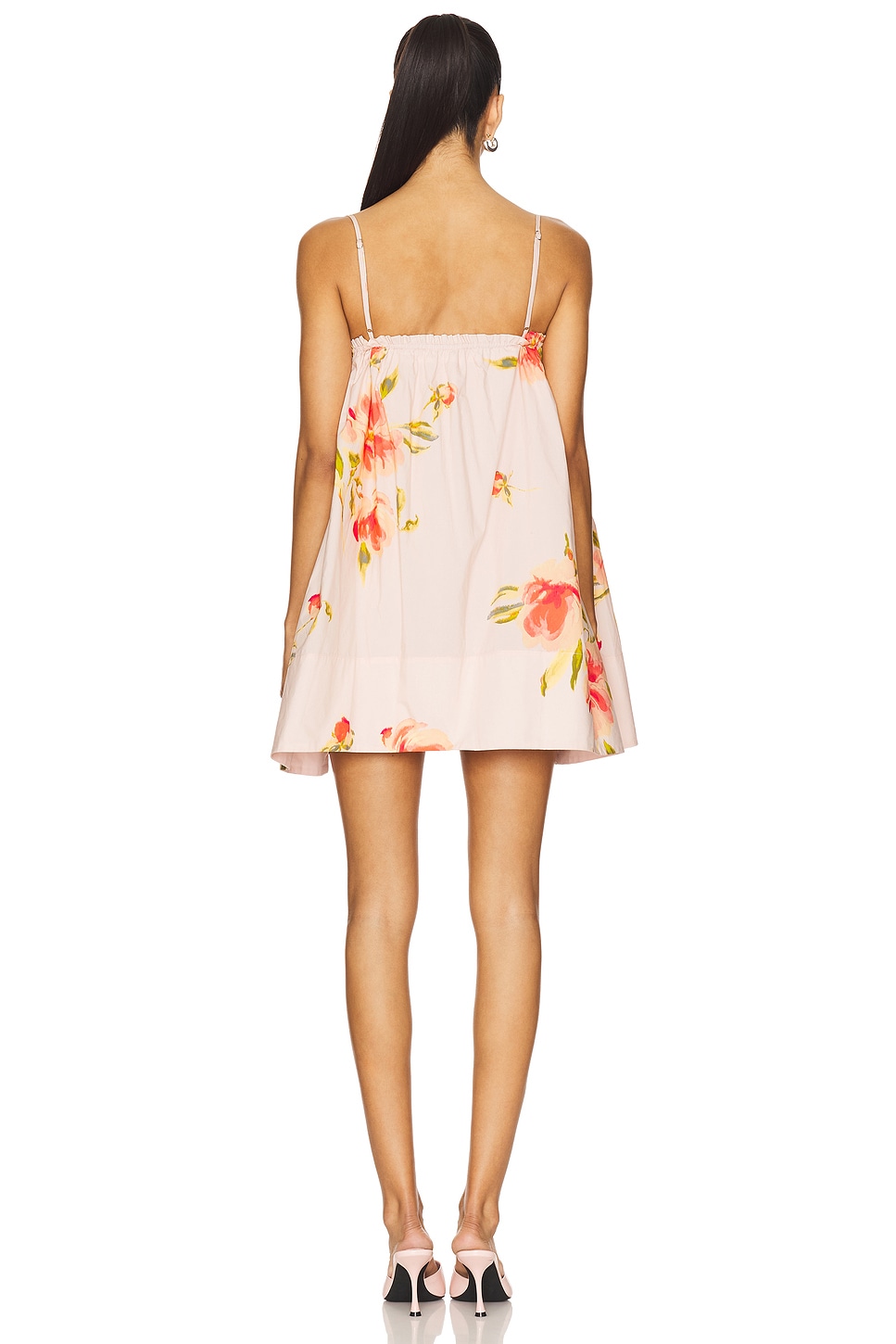 lovers and friends pink floral dress Tracie Mini Dress