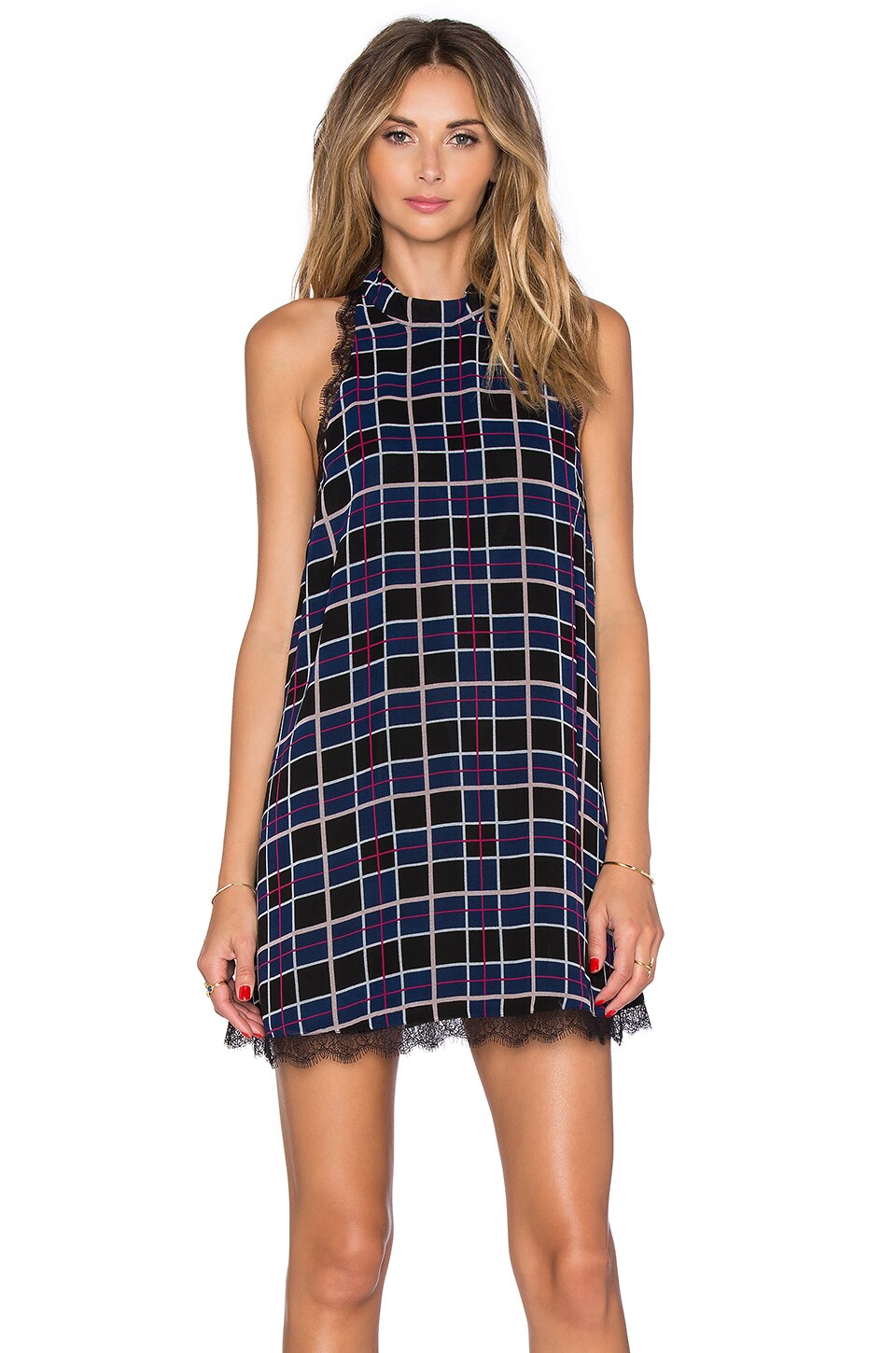 revolve plaid dress