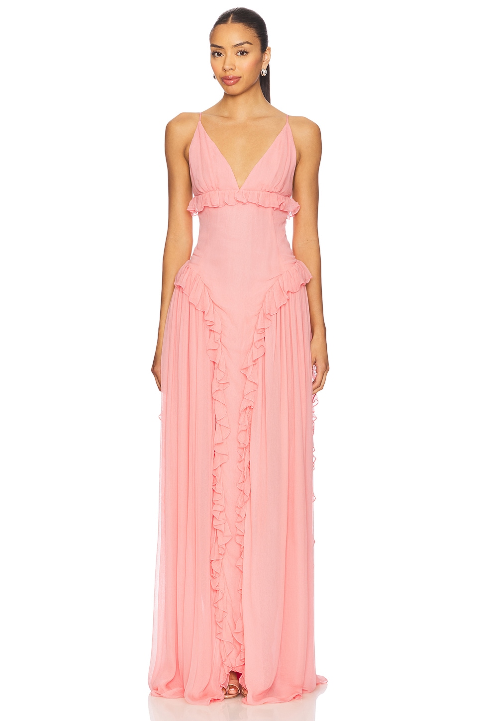 Evelyn Gown in Rose Pink View 1 of 3