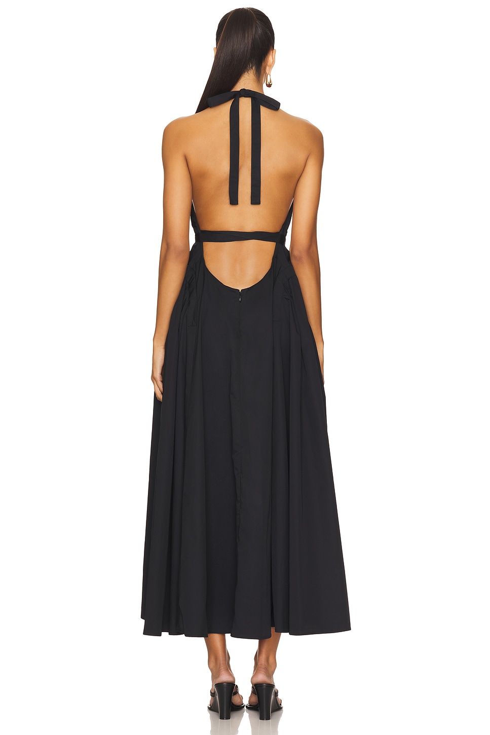 Idun Halter Neck Midi Dress