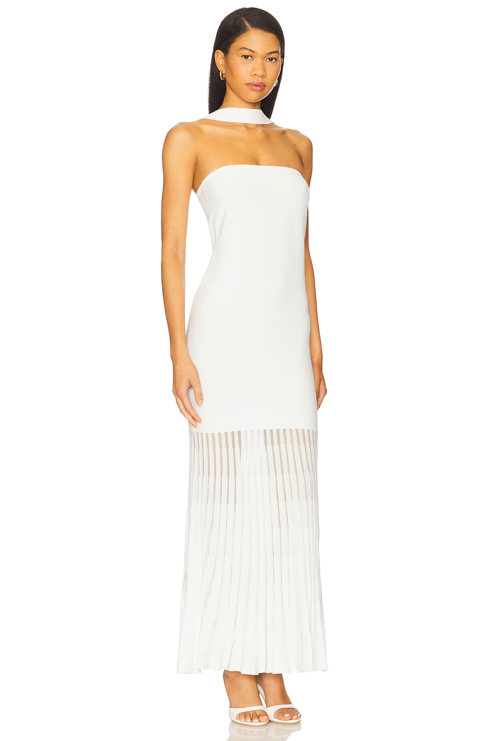 Kelly Pleated Knit Dress - thumbnail 2