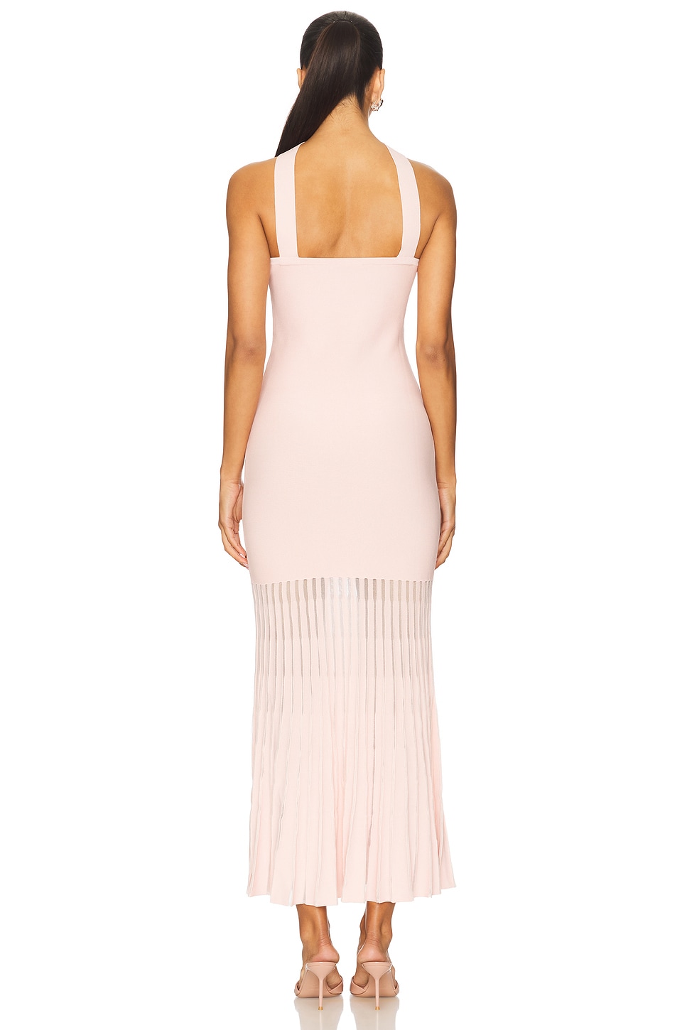 Kelly Pleated Knit Dress