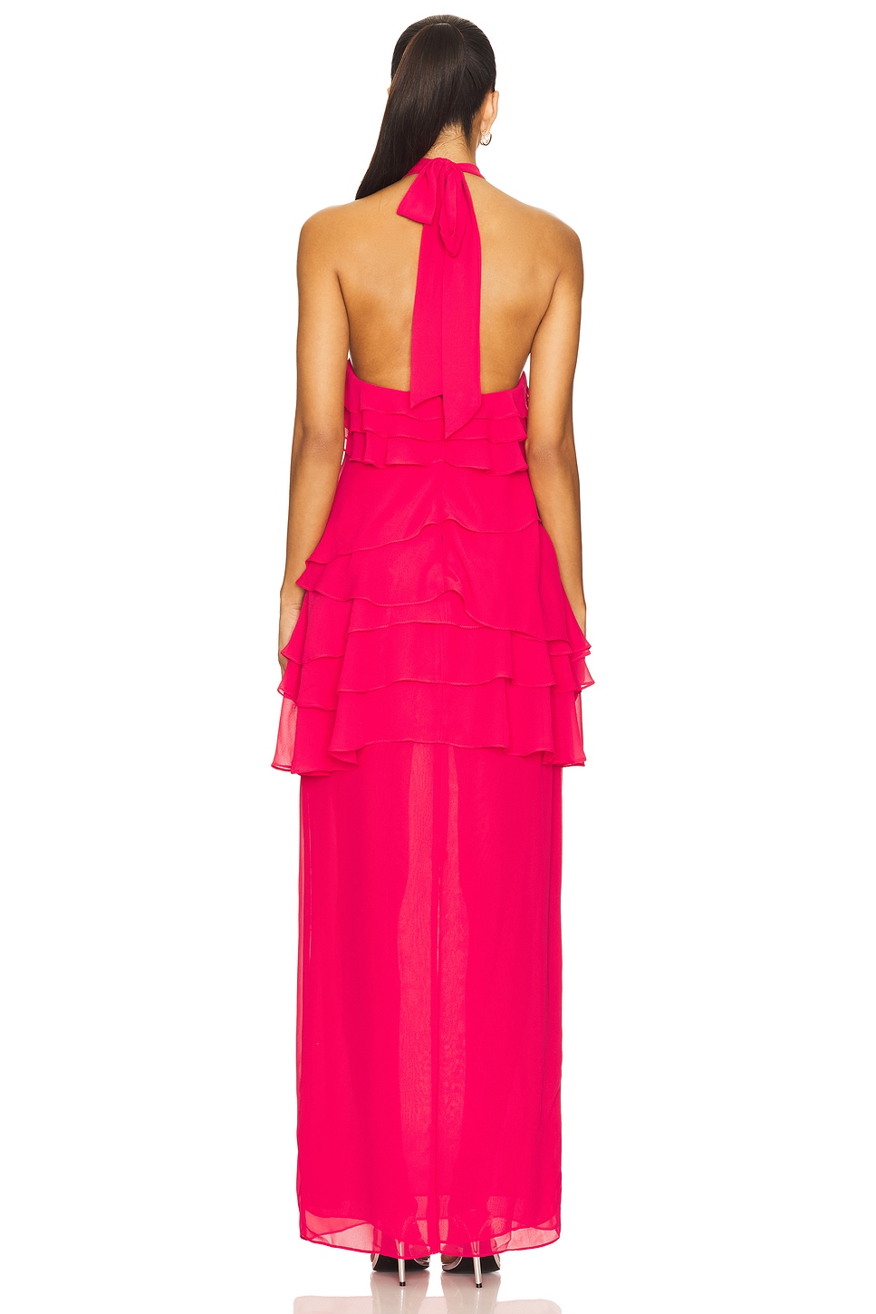 Lovers and Friends Zuri Gown in Raspberry Pink | REVOLVE
