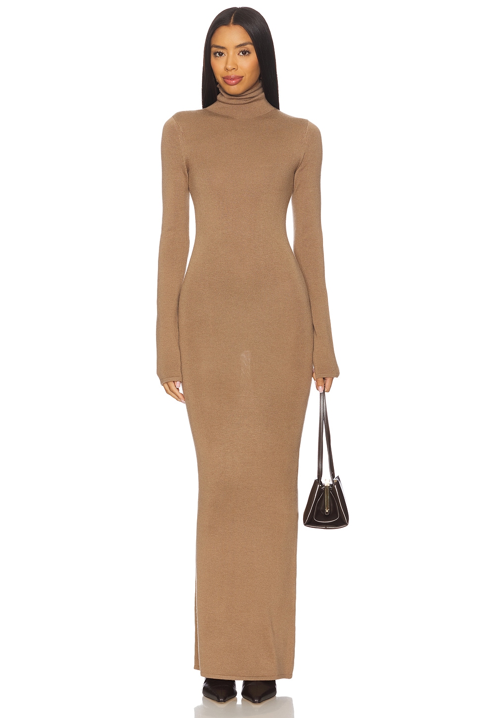 Lovers and Friends Emaline Maxi Dress in Dark Camel | REVOLVE