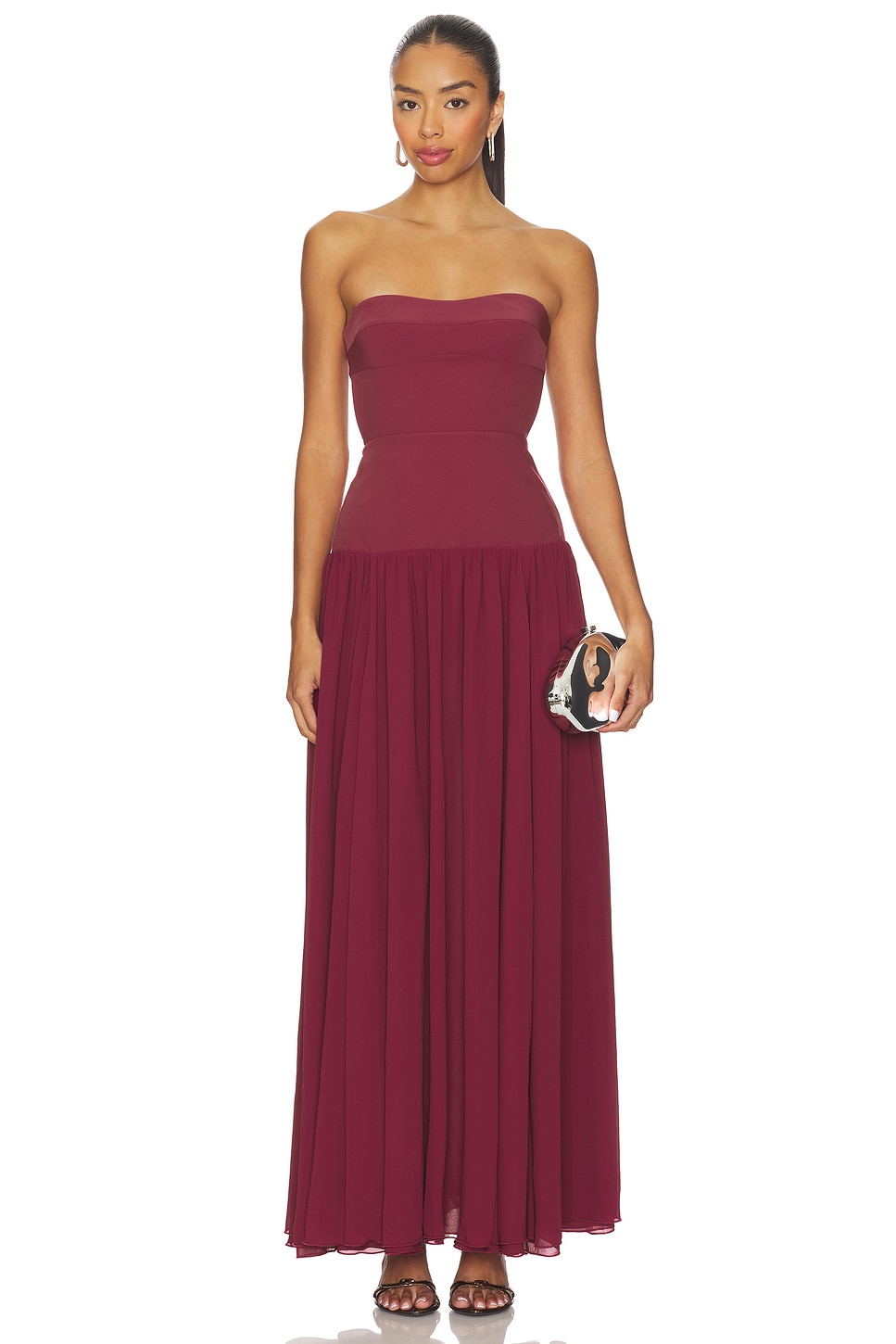 Lovers and Friends Margot Gown in Plum | REVOLVE