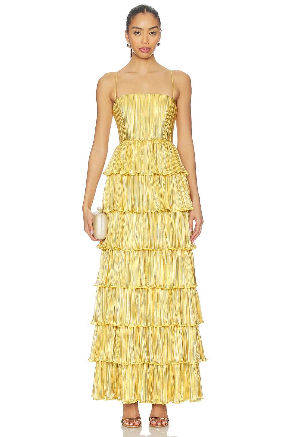 lovers and friends gold dress Lovers + Friends, Sequin Sway Dress in Rosegold – Boutique Dandelion main image 0