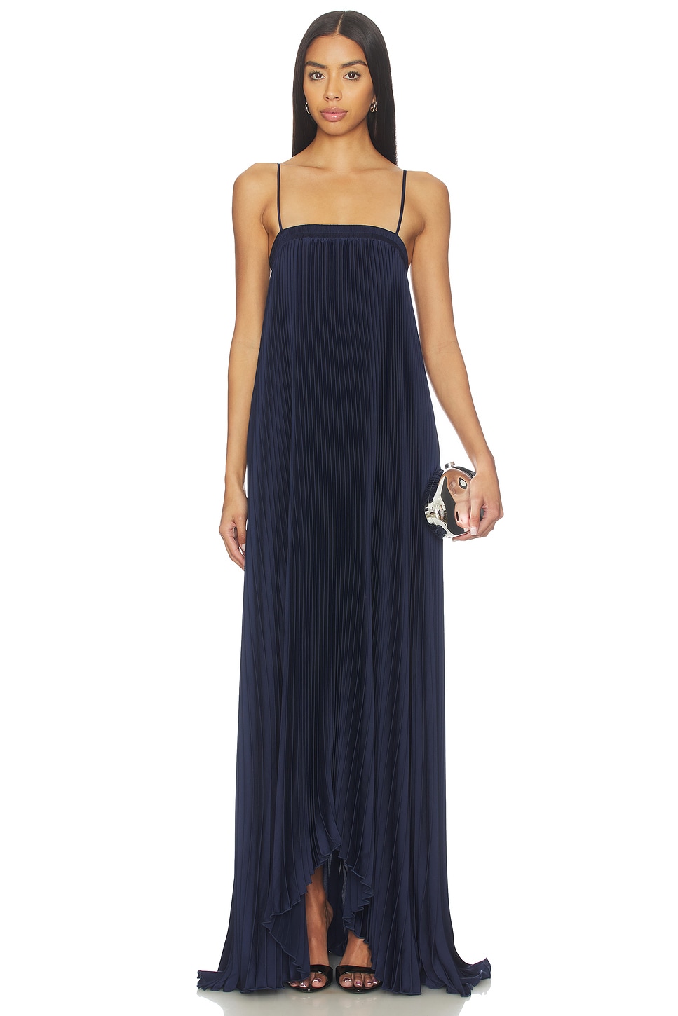 Mae Gown in Navy View 1 of 4