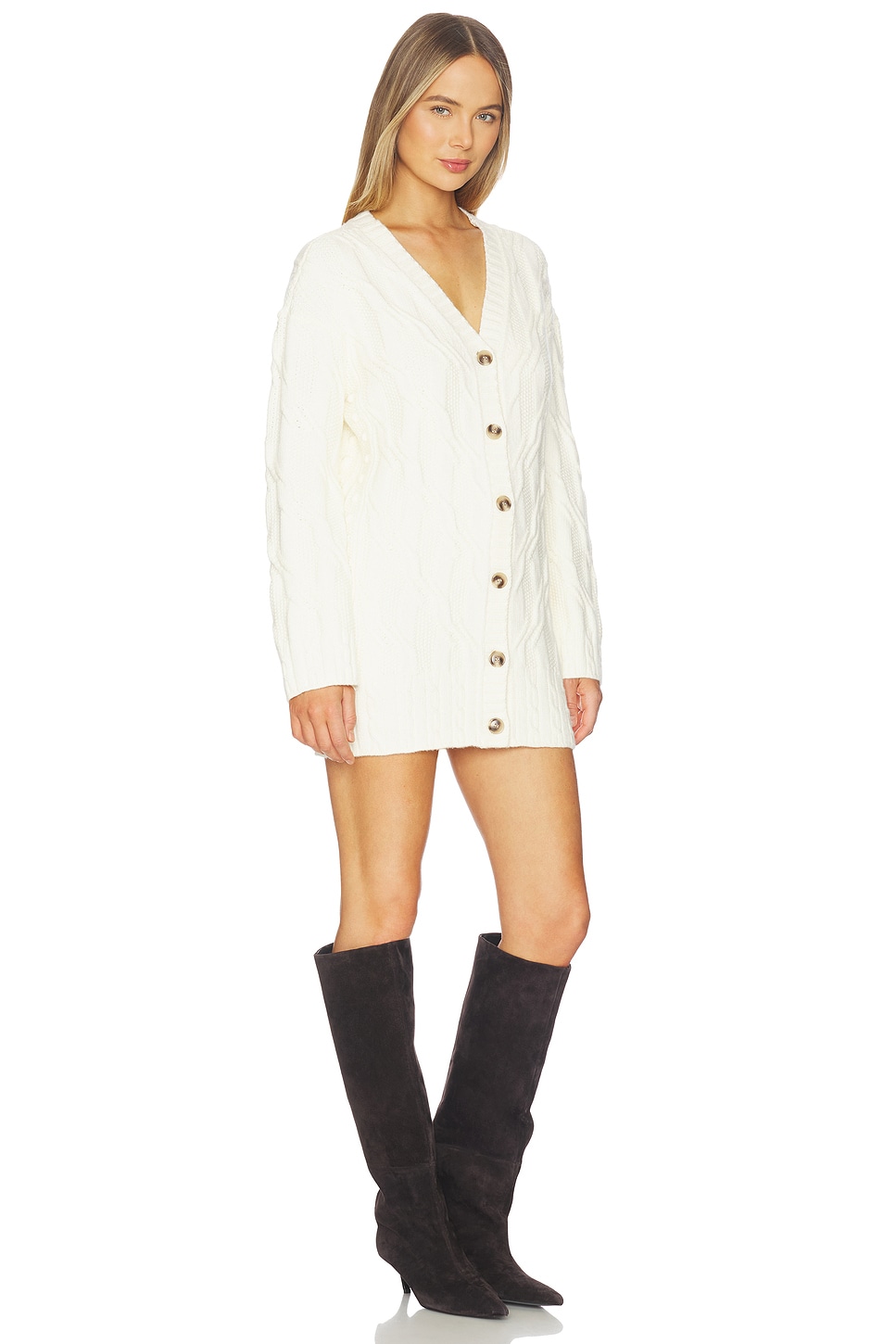 Abella Cardigan Mini Dress - thumbnail 3