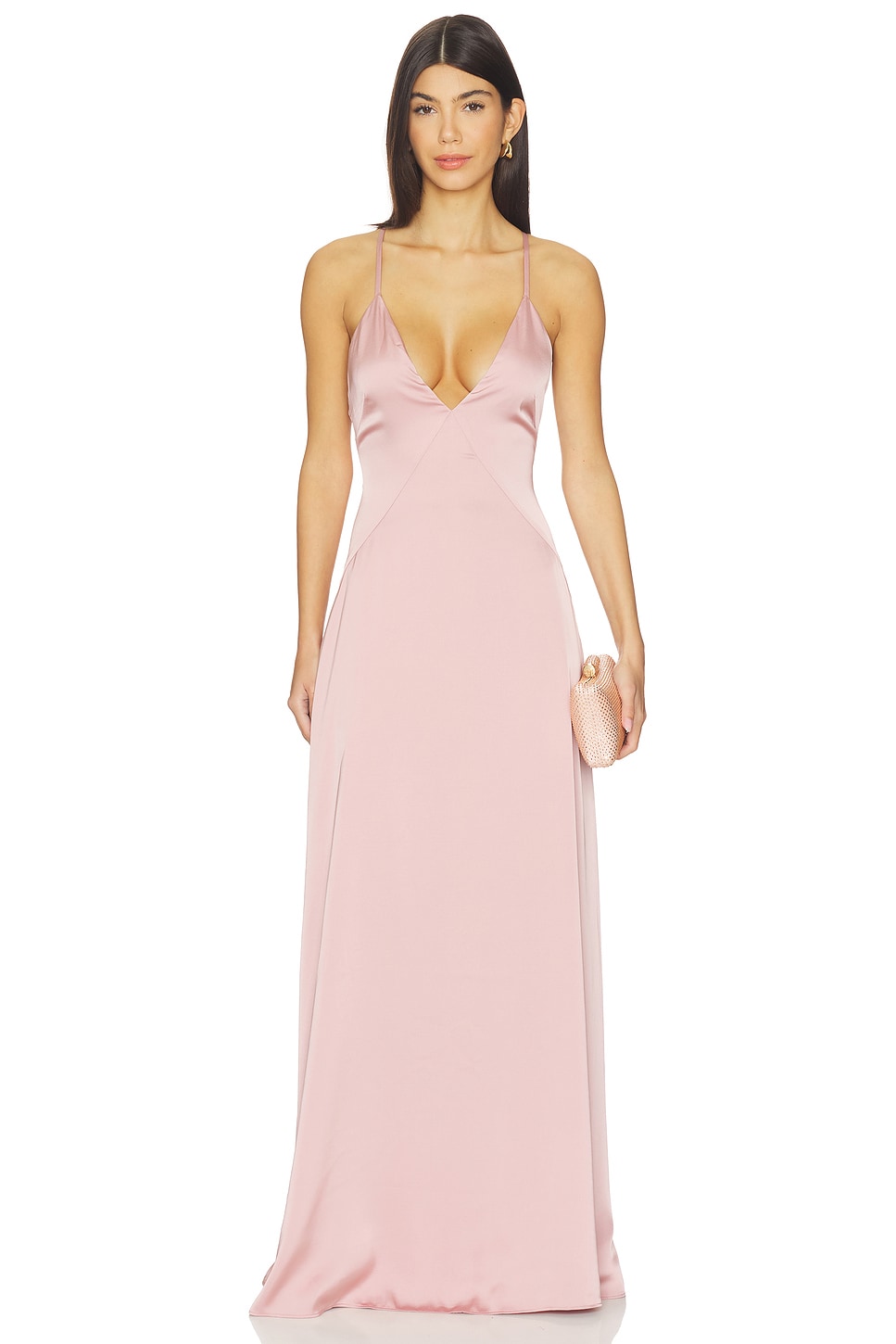 Lovers and Friends Gaia Gown in Mauve Pink | REVOLVE Lovers and Friends Gaia Gown in Mauve Pink | REVOLVE