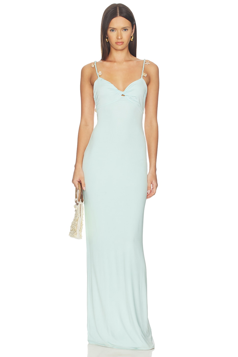 Kirra Gown in Sea Blue View 1 of 4