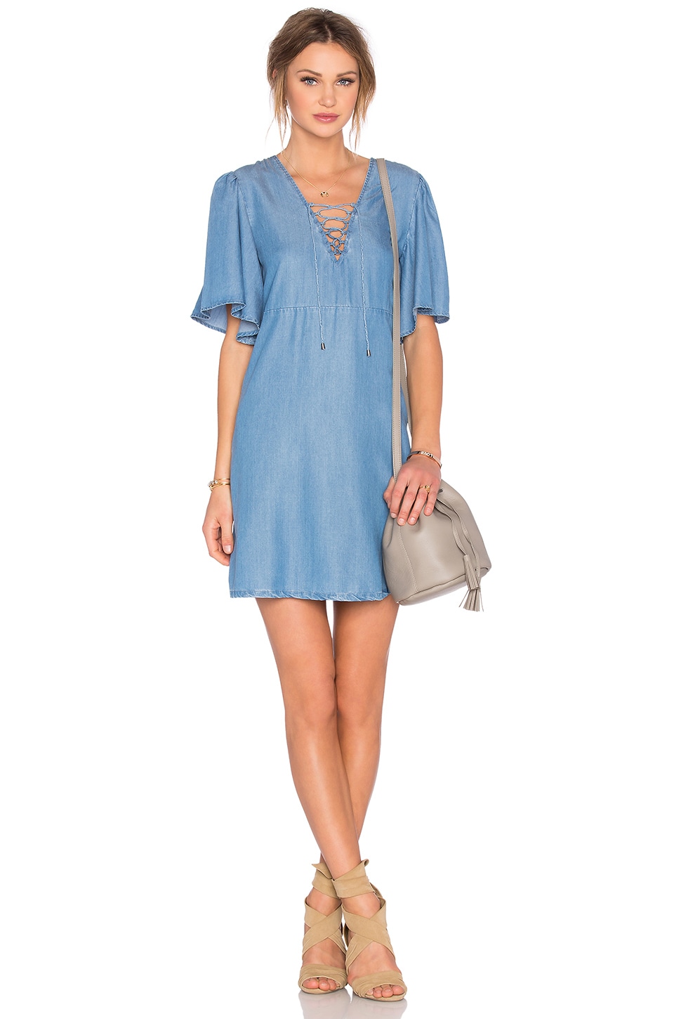 Lovers and Friends Washed Ashore Dress in Ocean