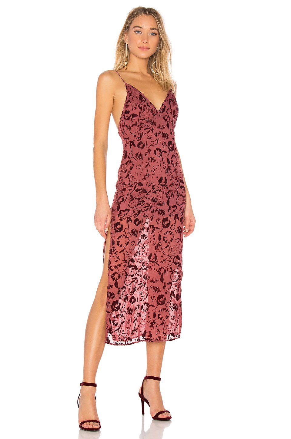 Lovers and Friends x REVOLVE Rebel Slip in Sangria REVOLVE