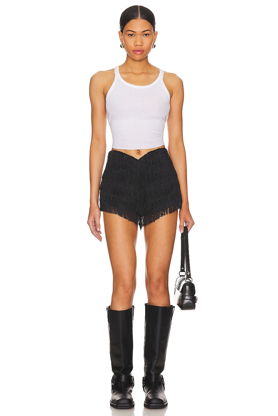Andi Fringe Skort