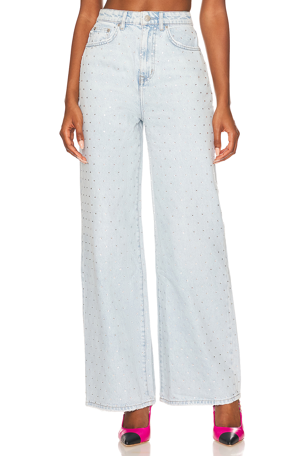 Mckensie High Rise Extra Wide Leg in Blue. Revolve Women Clothing Jeans High Waisted Jeans 
