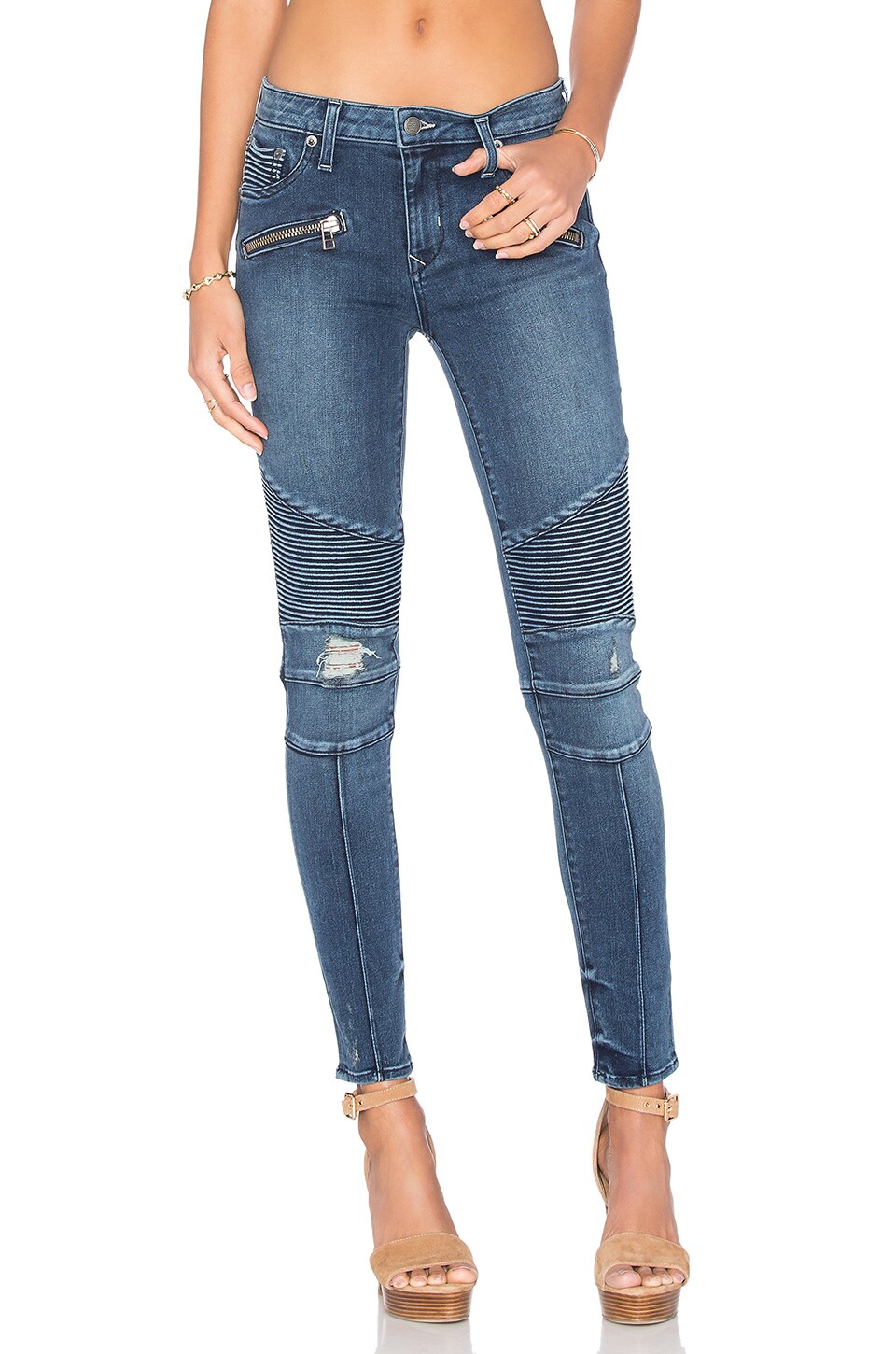 aaron skinny moto jean