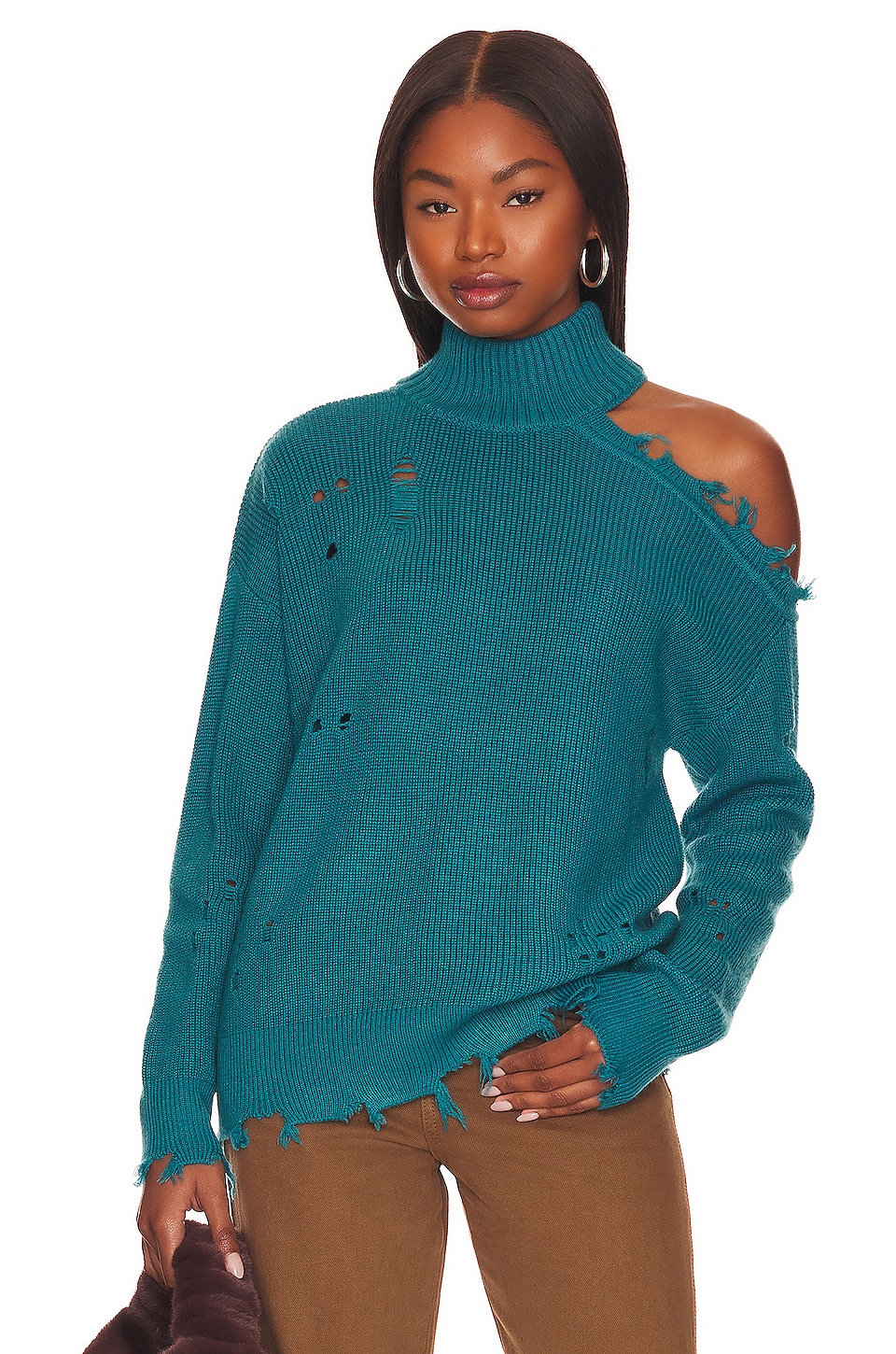 Arlington Sweater in Teal | REVOLVE