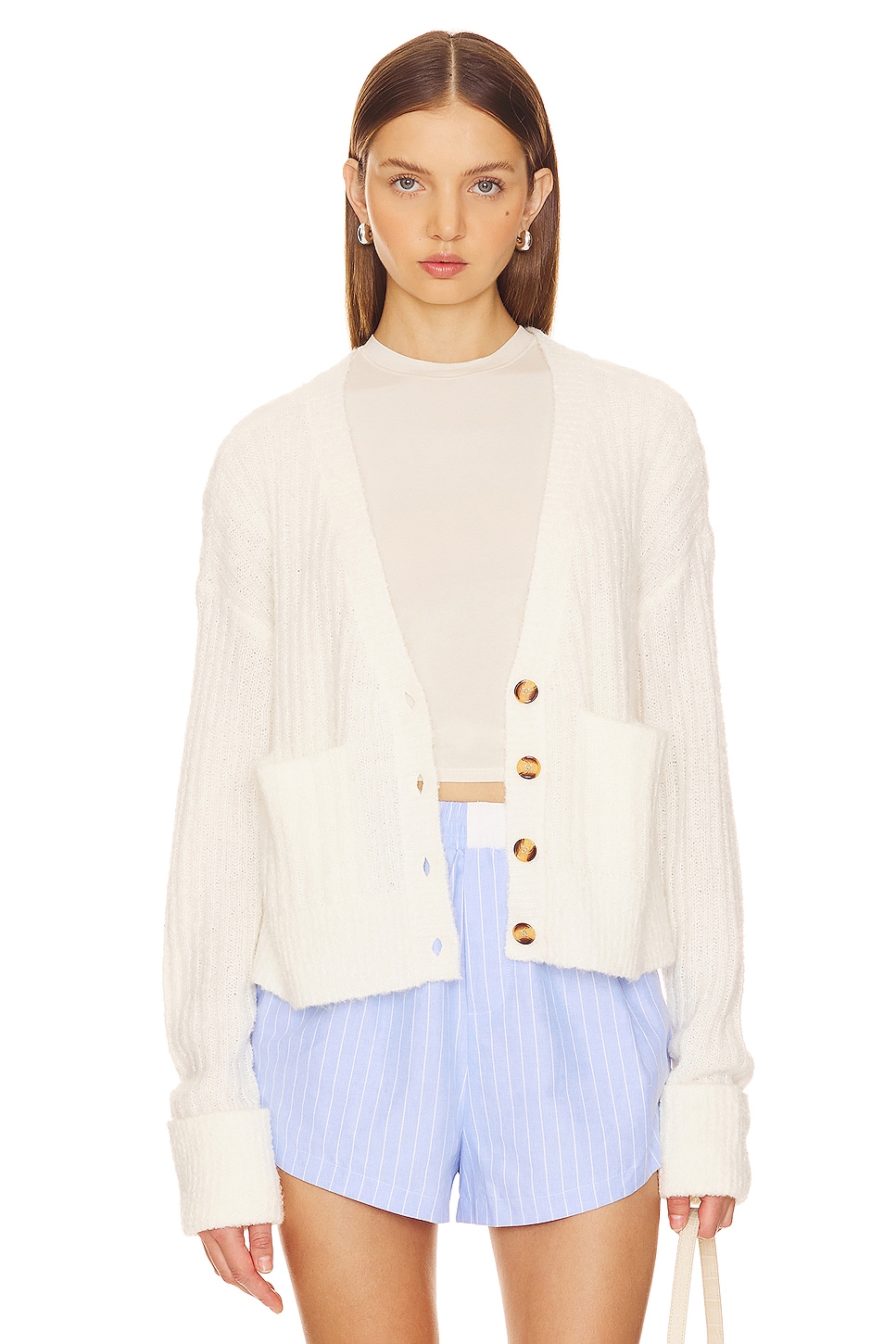 Lovers and Friends Caroline Cardigan in Ivory | REVOLVE