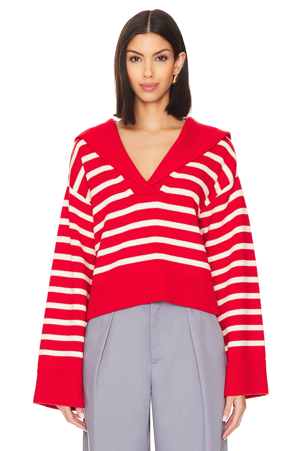 x Anja Dujaković Niam Striped Sweater