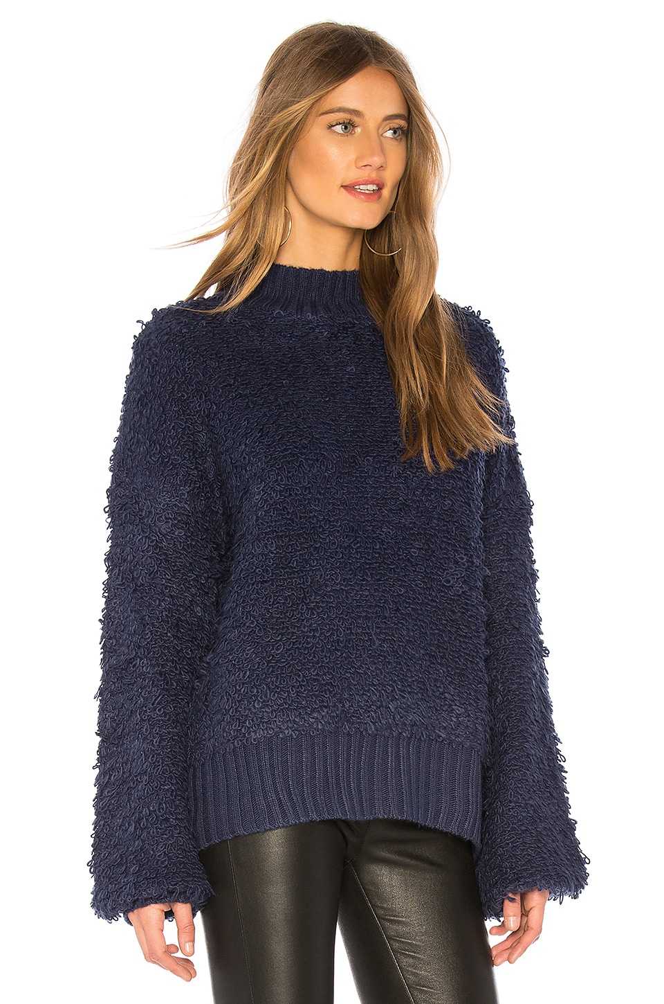 Lovers and Friends Go Gina Sweater in Dark Navy
