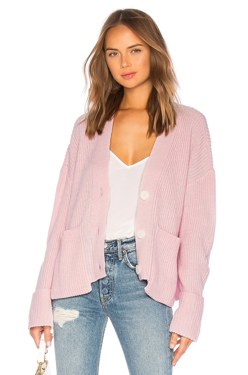 Lovers and Friends Avery Cardigan Pink