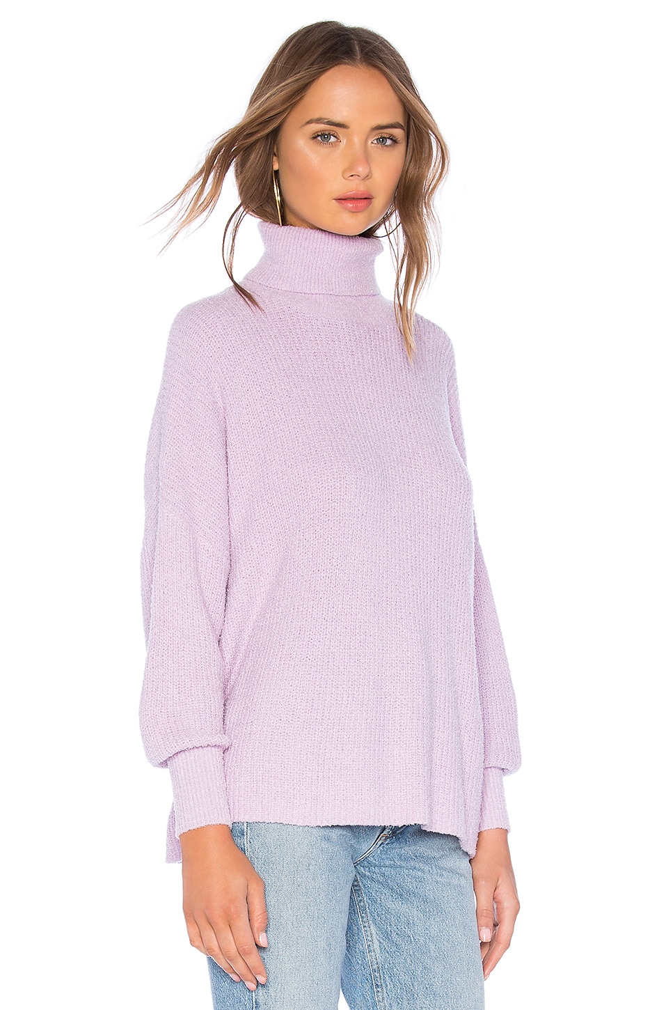 Lovers + Friends Jade Sweater in Bright Purple | REVOLVE