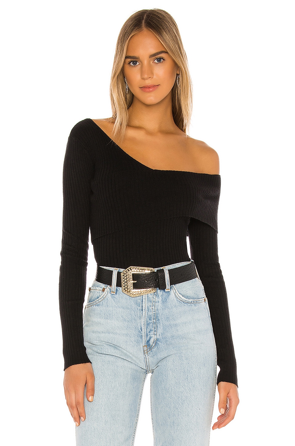 Lovers and Friends Booker Sweater in Black | REVOLVE