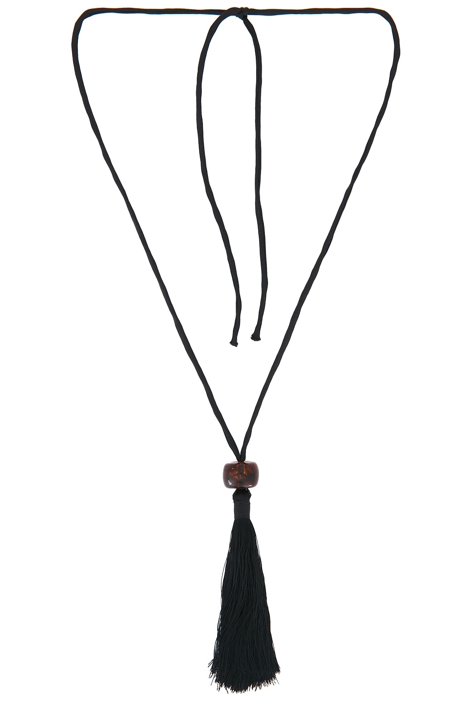 Kaia Necklace in Black View 1 of 3