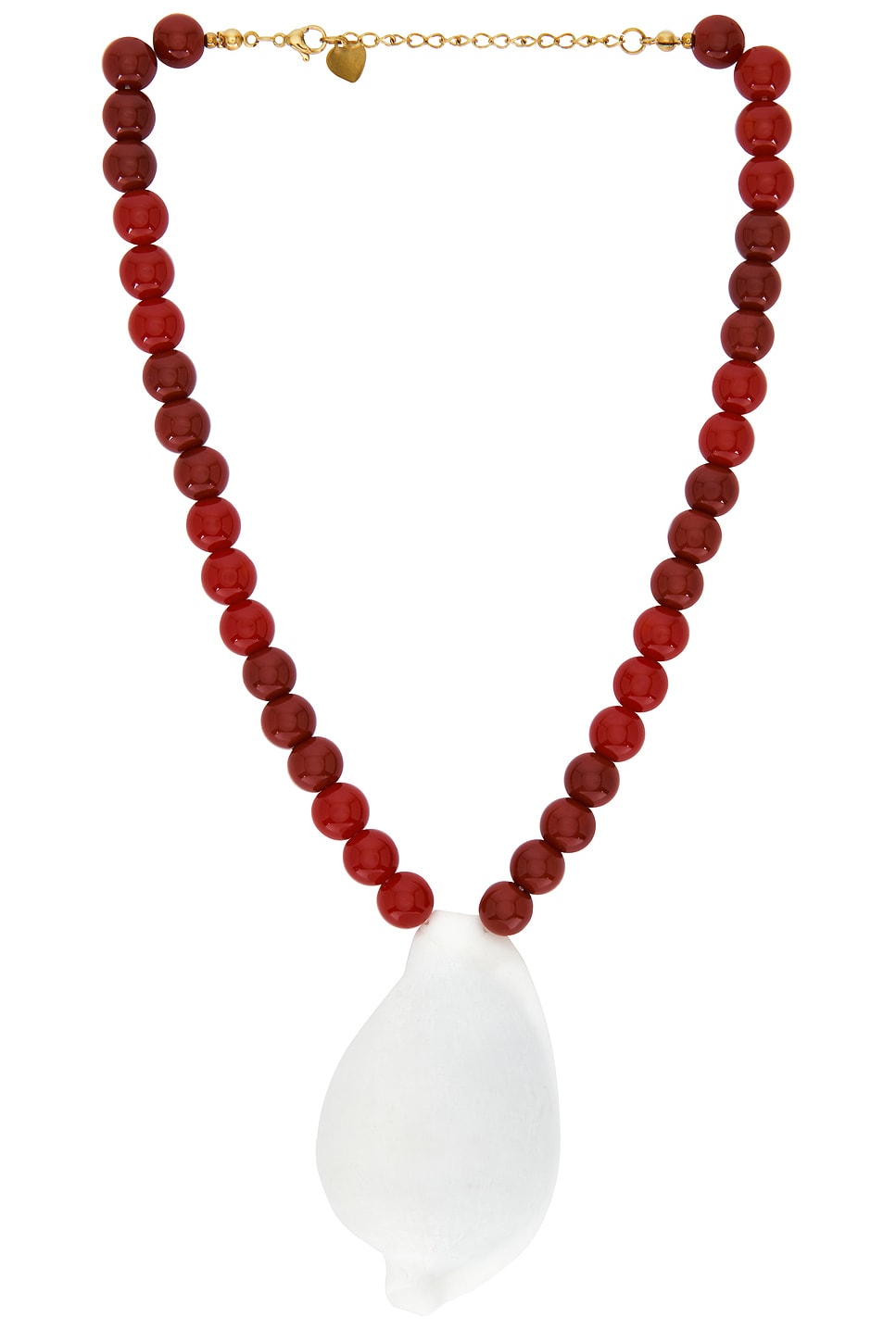 Sage Shell Necklace