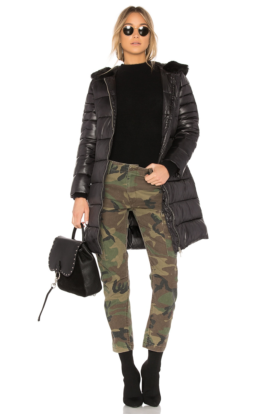 City Streets Hooded Puffer