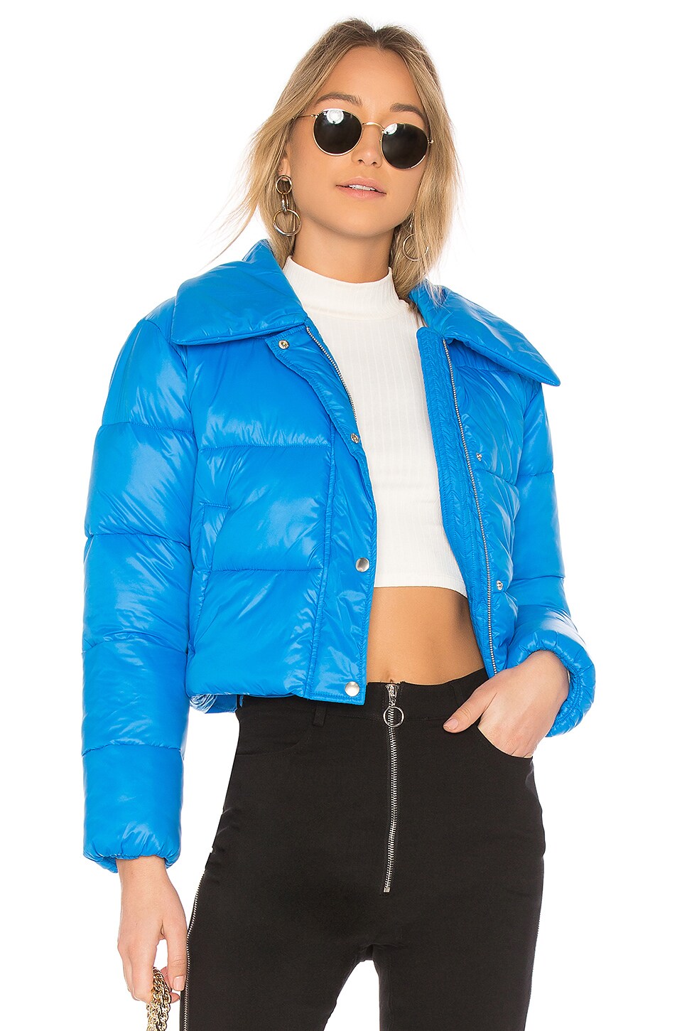 Candy Cropped Puffer