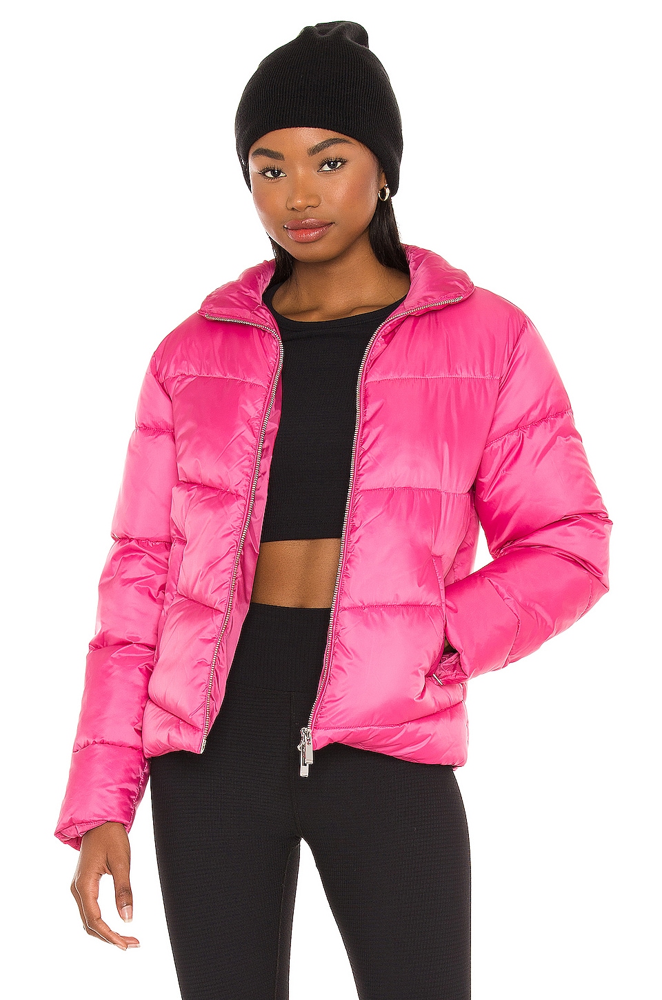Lovers and Friends Maggie Puffer Jacket in Pink | REVOLVE