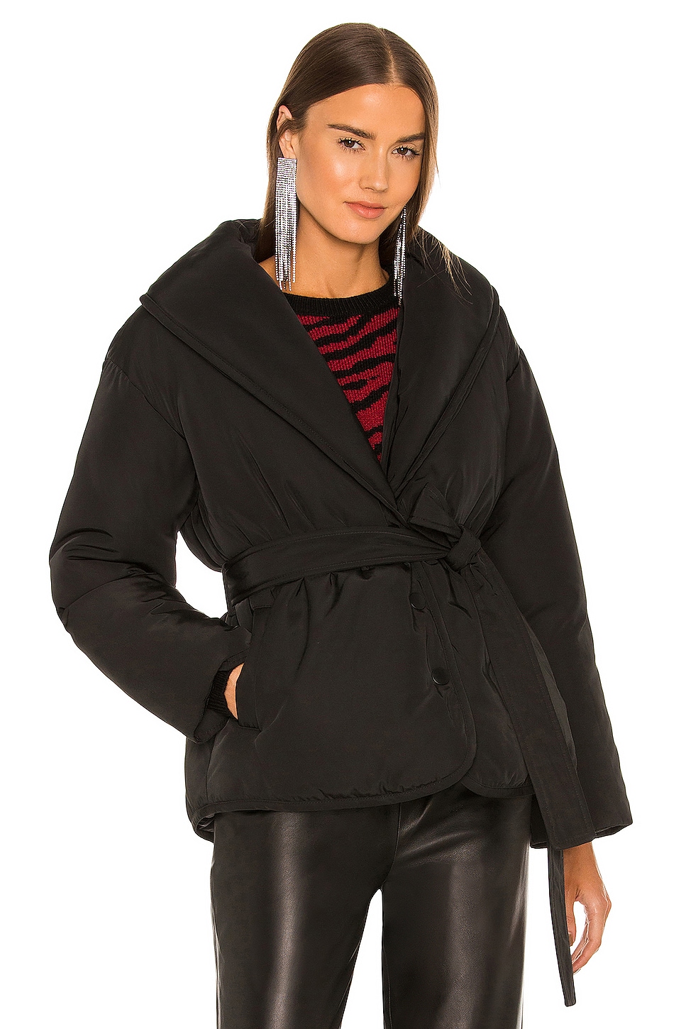 Lovers and Friends Carla Puffer in Black