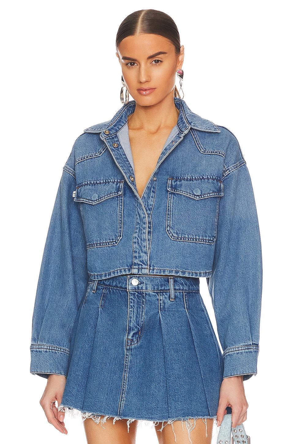 Embroidered Lover and A Fighter Denim Jacket – TG Supply