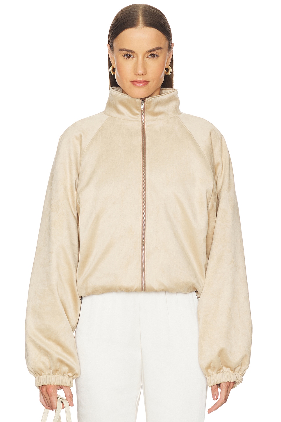 Cody Faux Suede Bomber