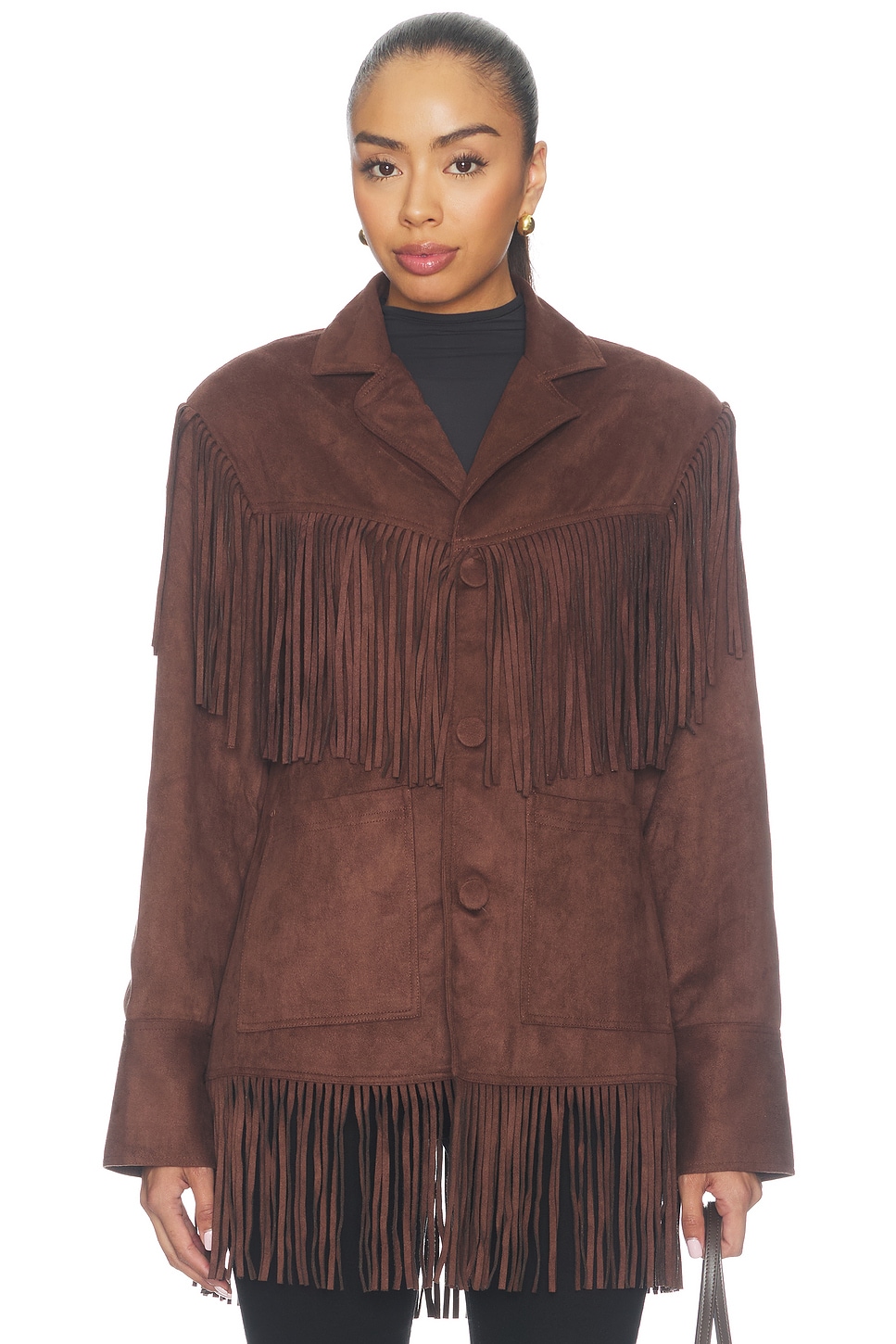 Lovers and Friends Salley Faux Suede Jacket