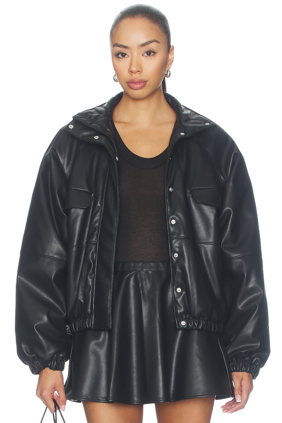 Lovers and Friends Jordan Faux Leather Jacket