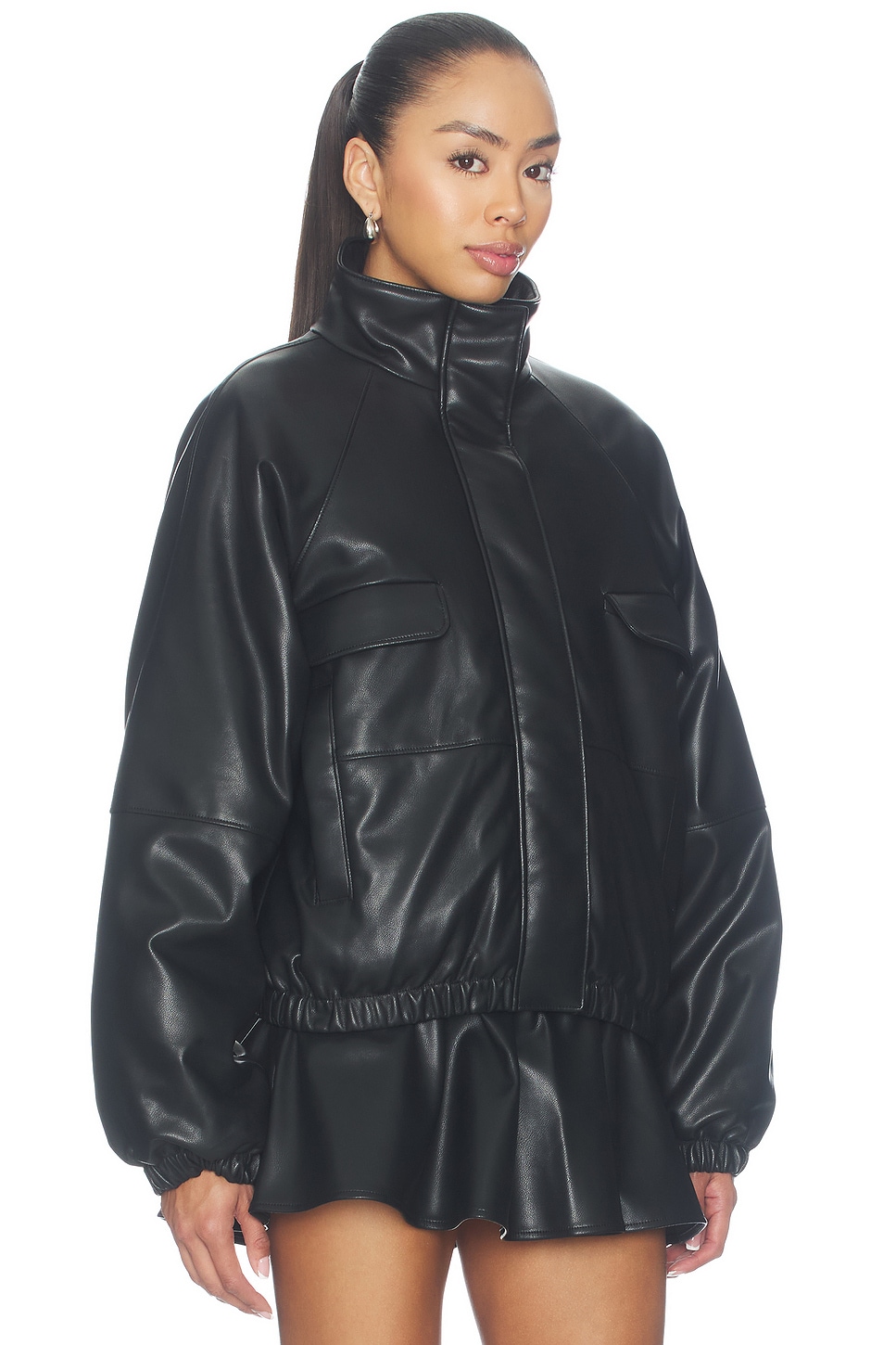 Lovers and Friends Jordan Faux Leather Jacket