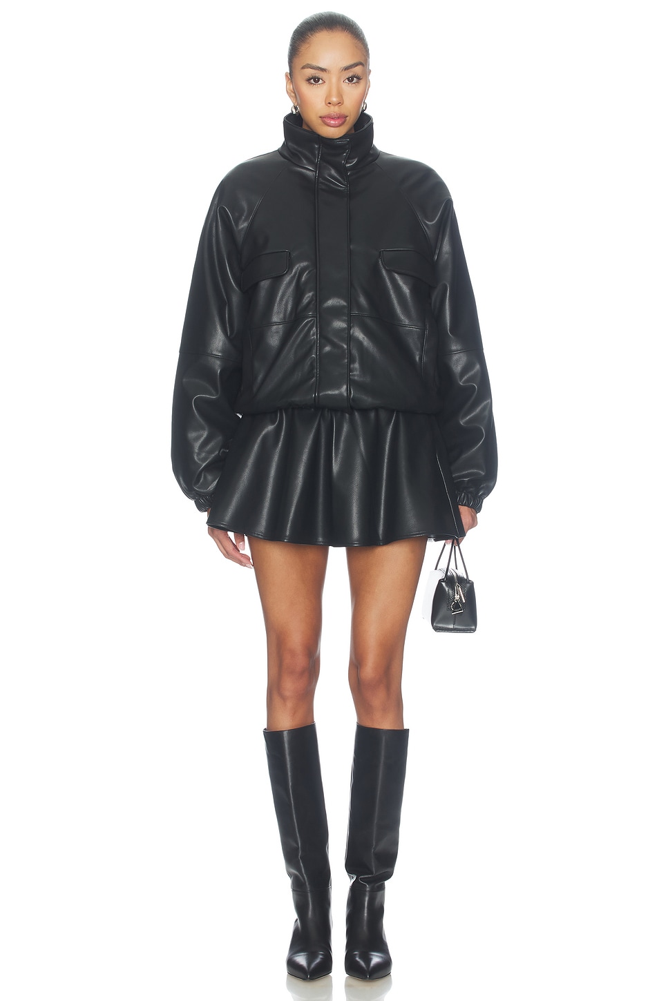 Lovers and Friends Jordan Faux Leather Jacket