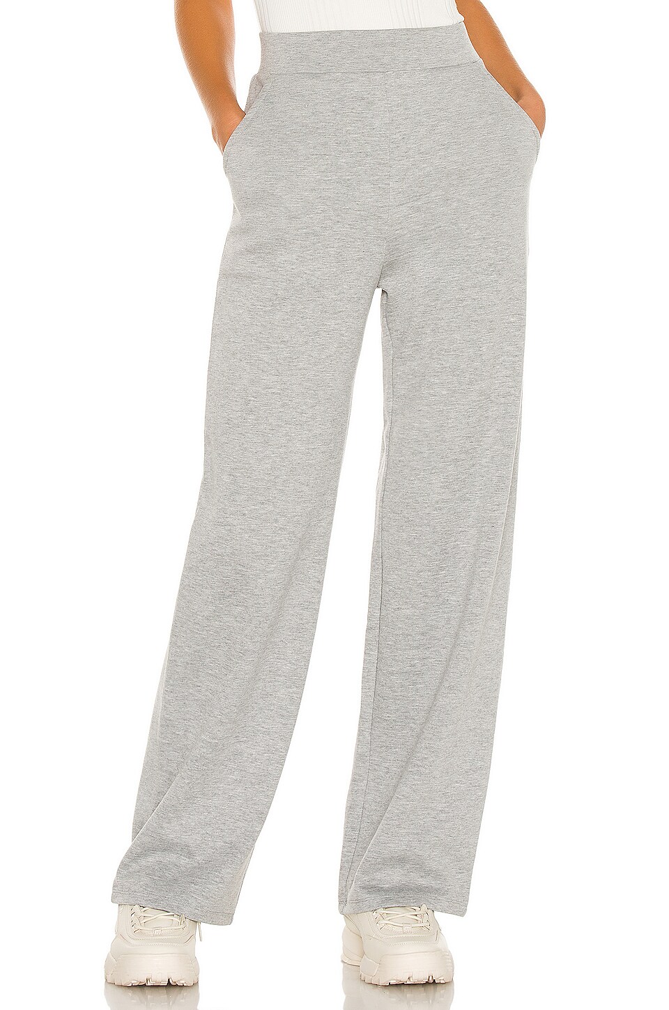 Lovers and Friends Bane Pant in Dark Heather Grey