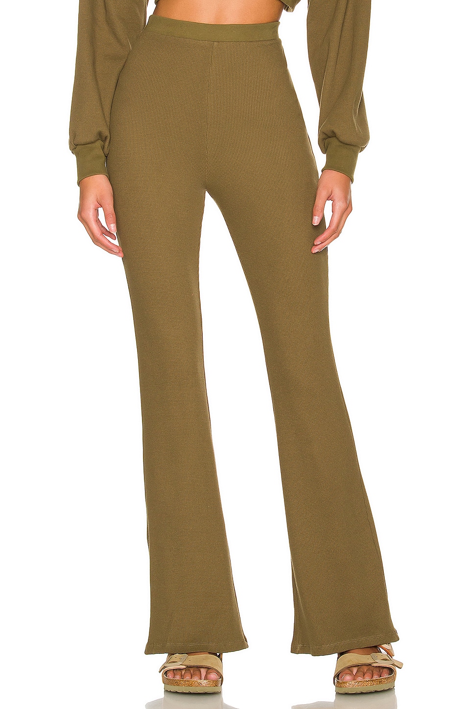 Lovers and Friends Winslow Pant in Olive Green