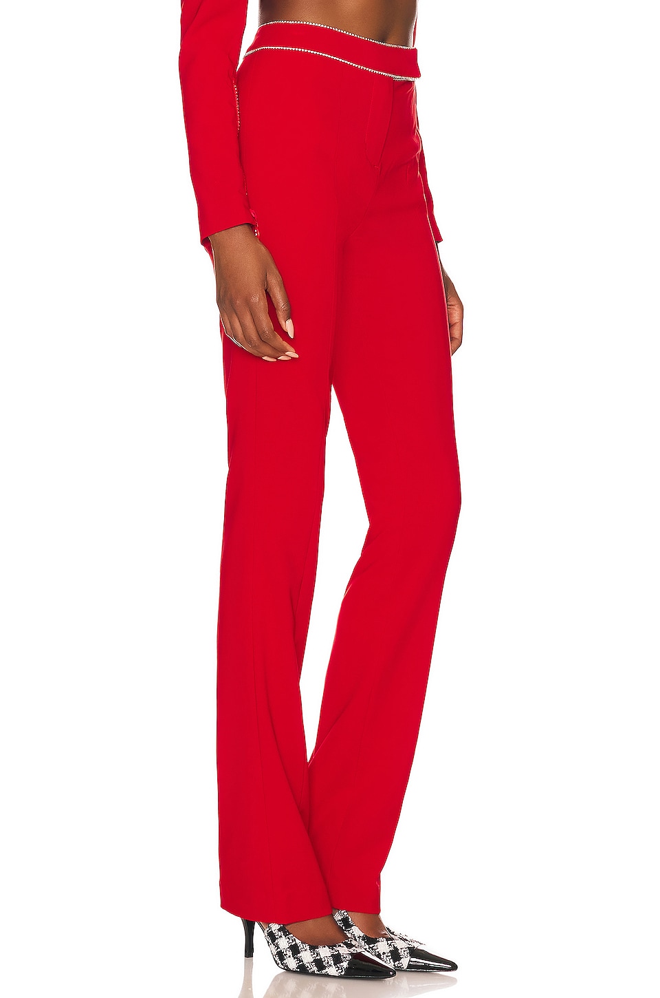 Lovers and Friends Catalina Pant in Cherry Red