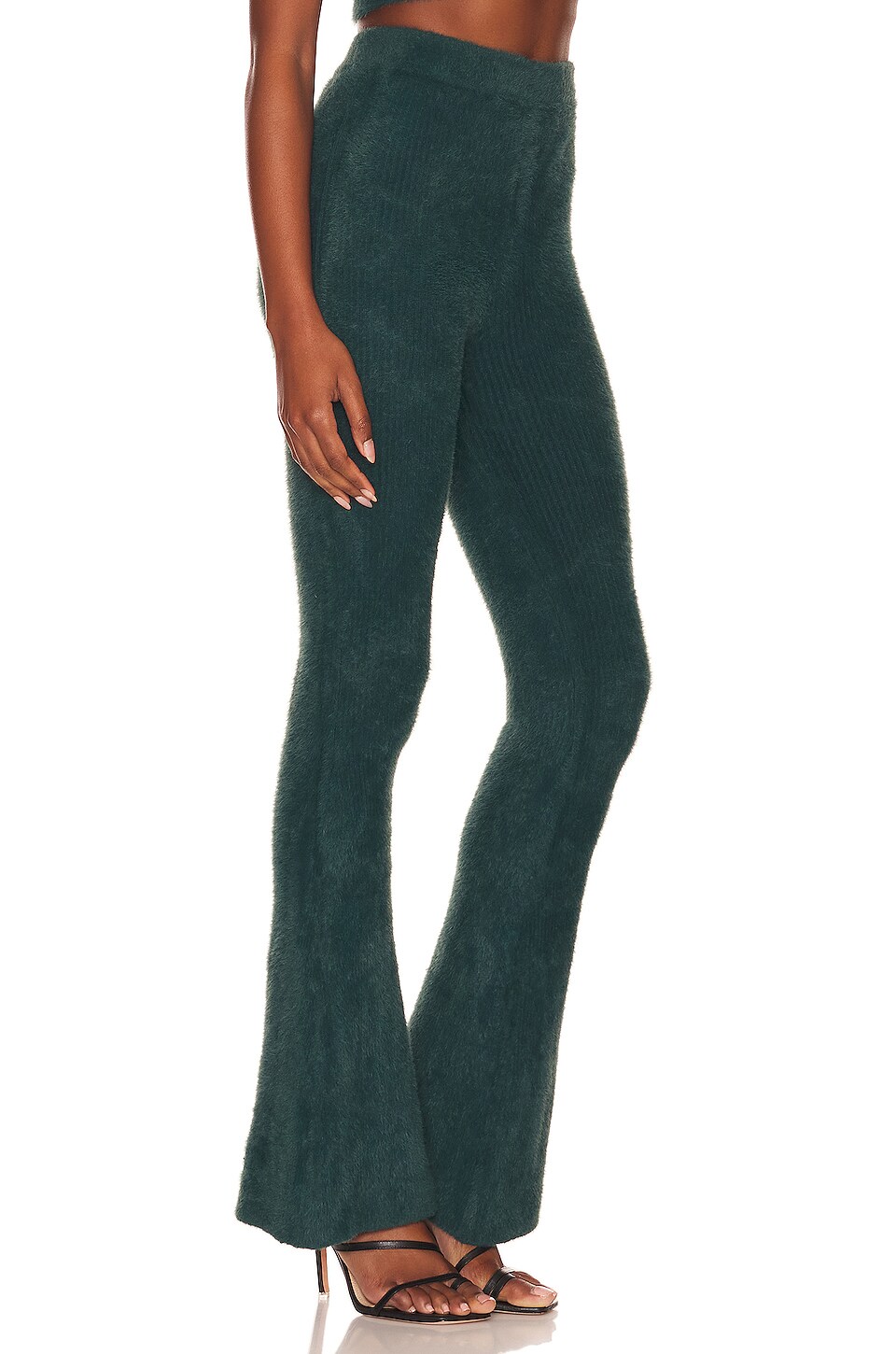 Lovers and Friends Ellena Knit Pants in Dark Teal