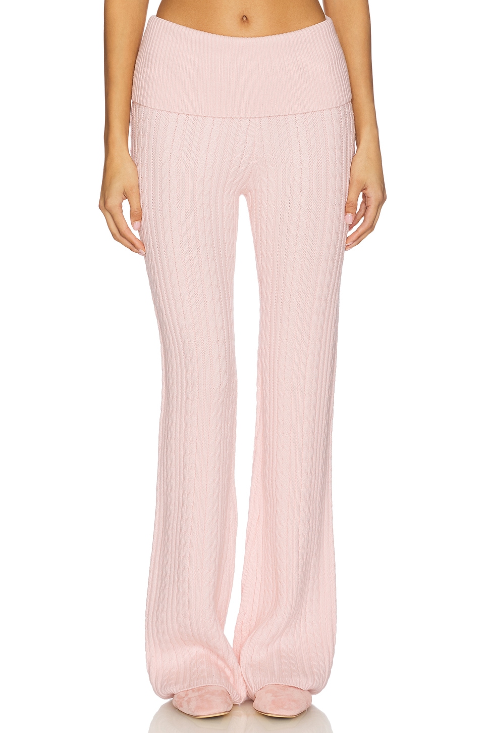 Bessie Knit Pant in Light Pink View 1 of 6