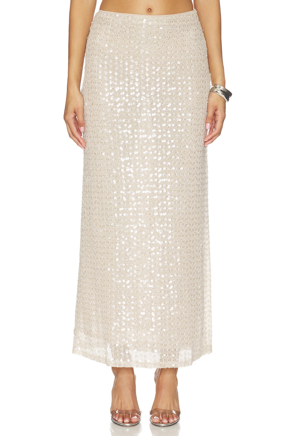 Clara Sequin Maxi Skirt