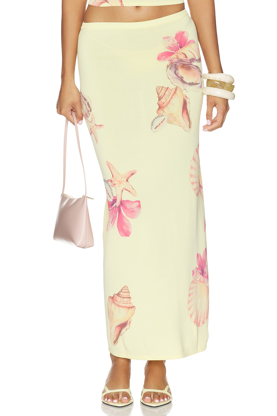 Katia Floral Print Midi Skirt