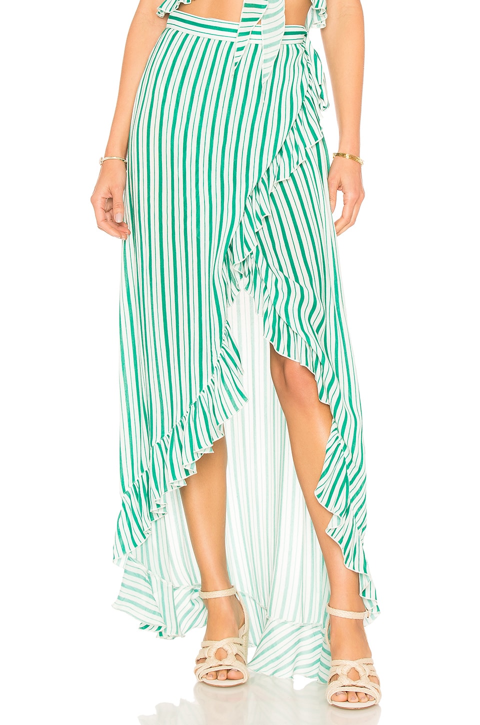 LOVERS & FRIENDS WAVES FOR DAYS WRAP SKIRT