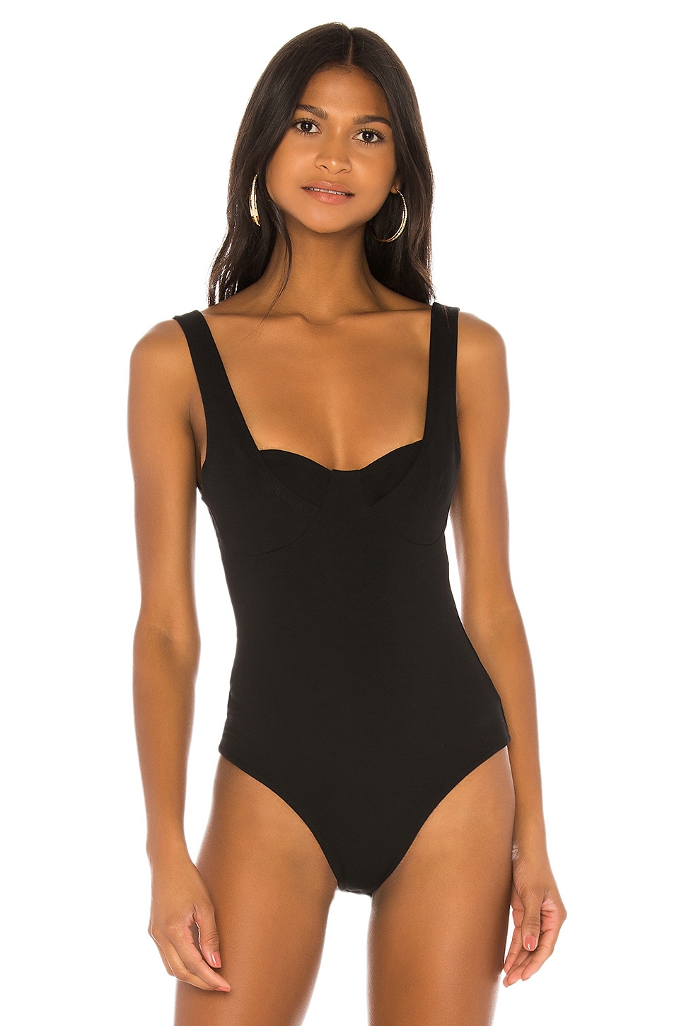 Lovers and Friends Aiden Bodysuit in Black