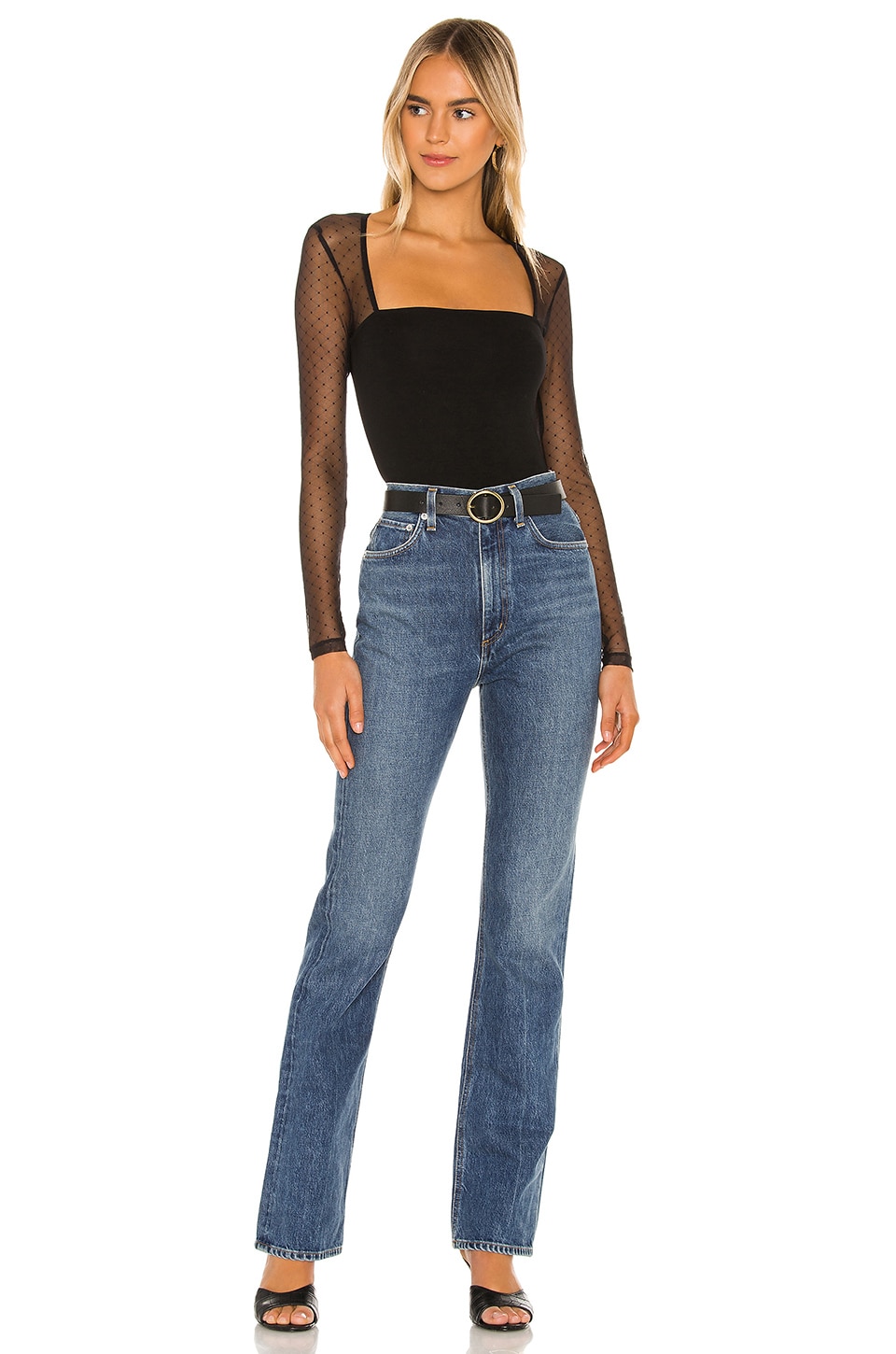 Lovers and Friends Elisabetta Bodysuit in Black | REVOLVE