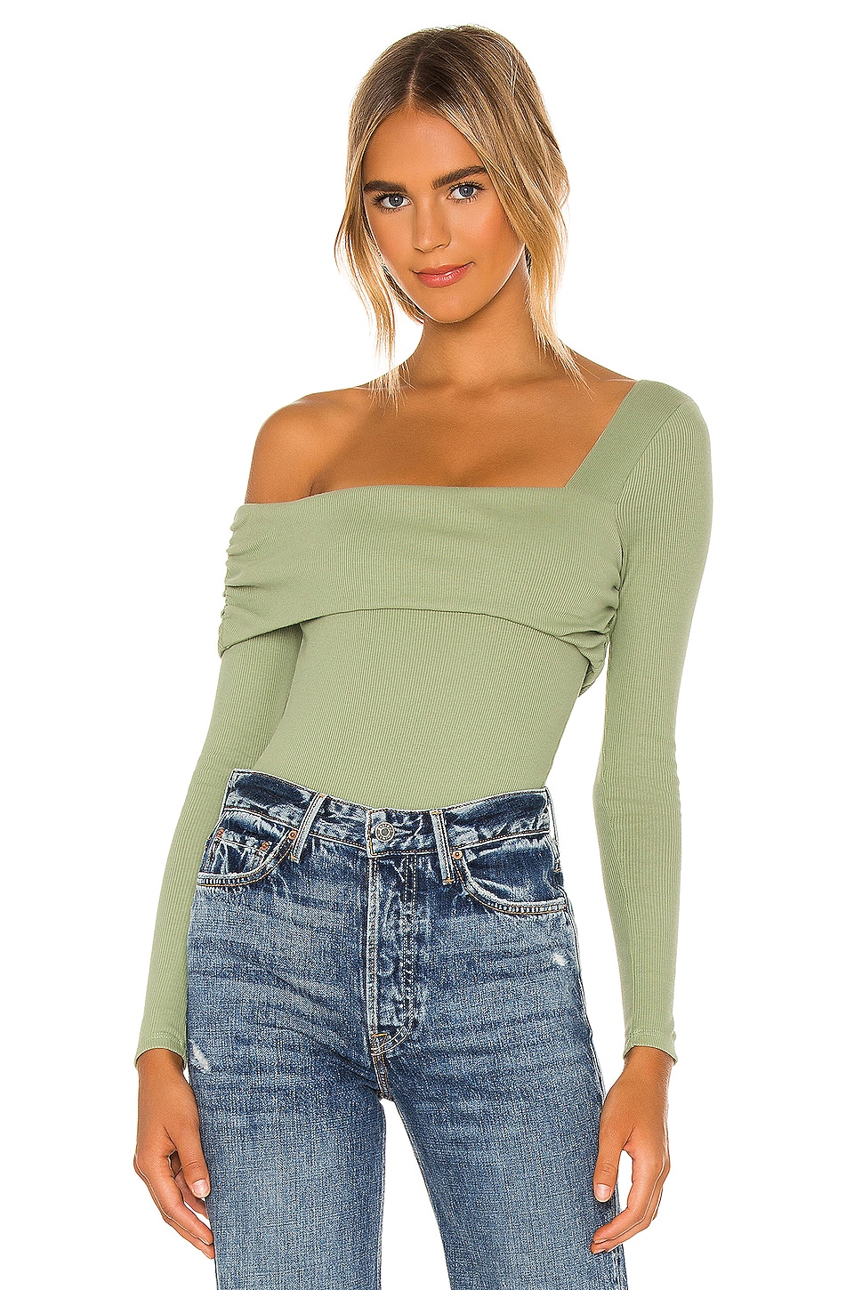 Lovers and Friends Florence Bodysuit in Dark Green | REVOLVE
